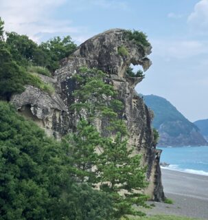 自然が作った芸術作品（三重県熊野市）